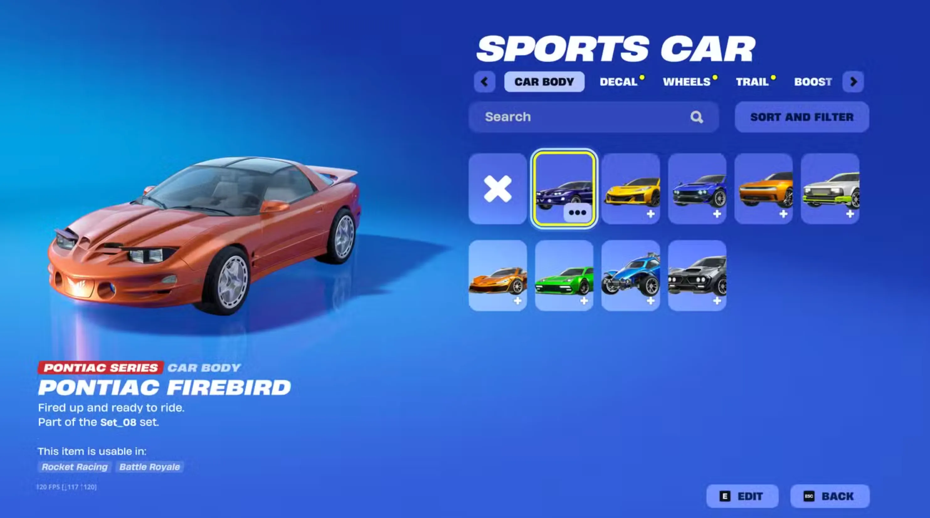 How To Get The Pontiac Firebird in Fortnite